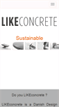 Mobile Screenshot of likeconcrete.com